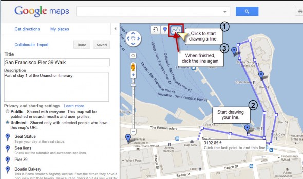 how to create google maps