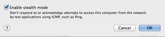 mac stealth mode